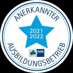 IHK Siegel Anerkannter Ausbildungsbetrieb 2021/2022